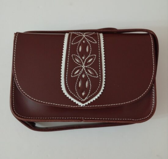 bolso de piel especial ferias y romerias