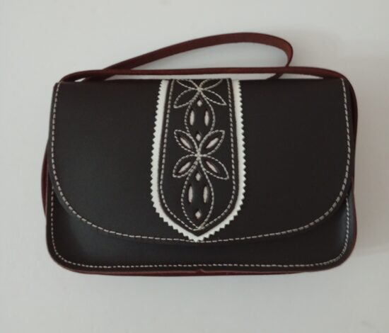 bolso de piel especial ferias y romerias