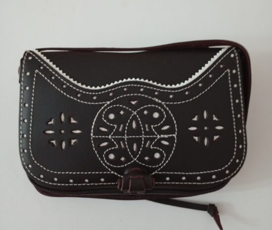 bolso de piel especial ferias y romerias